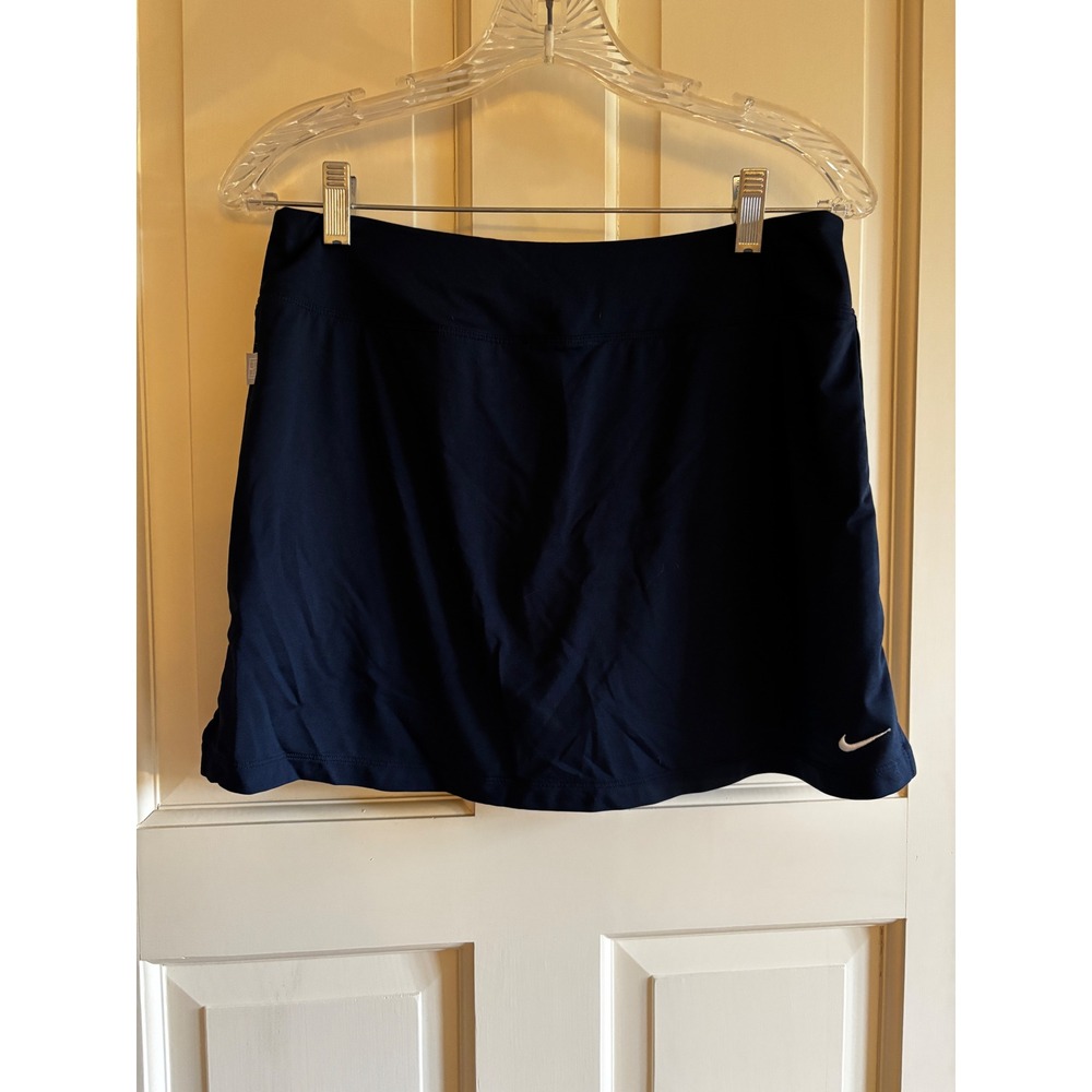 Nike Court Dri-FIT Women Navy Blue Tennis Skort 405195-451 Size M